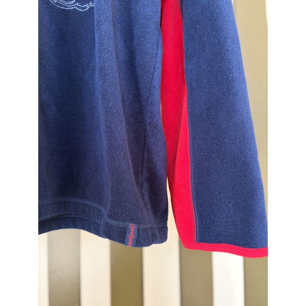 Vintage Care Bears Grumpy Bear Get Off My Cloud 1/4 Zip Fleece Pullover XL - Picture 11 of 14